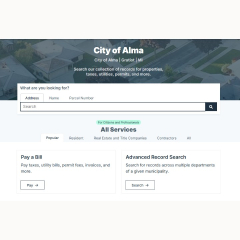 City of Alma, Bill Pay Online, New and Improved Bill Pay Service